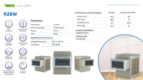 Enfriador de Ventana R28W de Arctic Circle - Imagen 2