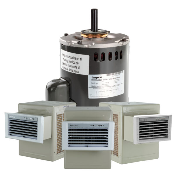 MOTOR 1P 1/8 HP 3 VEL. 115/127V 60HZ DD